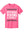 Youth Checked out Tee - Neon Pink