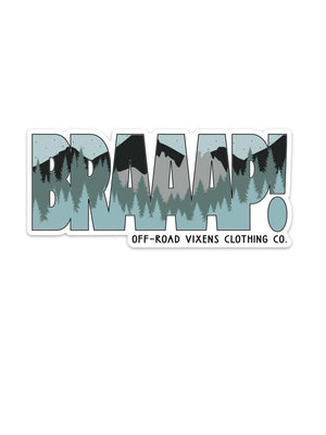 Braaap! Printed Decal 5.5