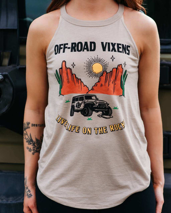 On the Rocks Tank - OFF-ROAD VIXENS CLOTHING CO.