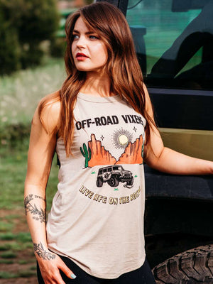 On the Rocks Tank - OFF-ROAD VIXENS CLOTHING CO.
