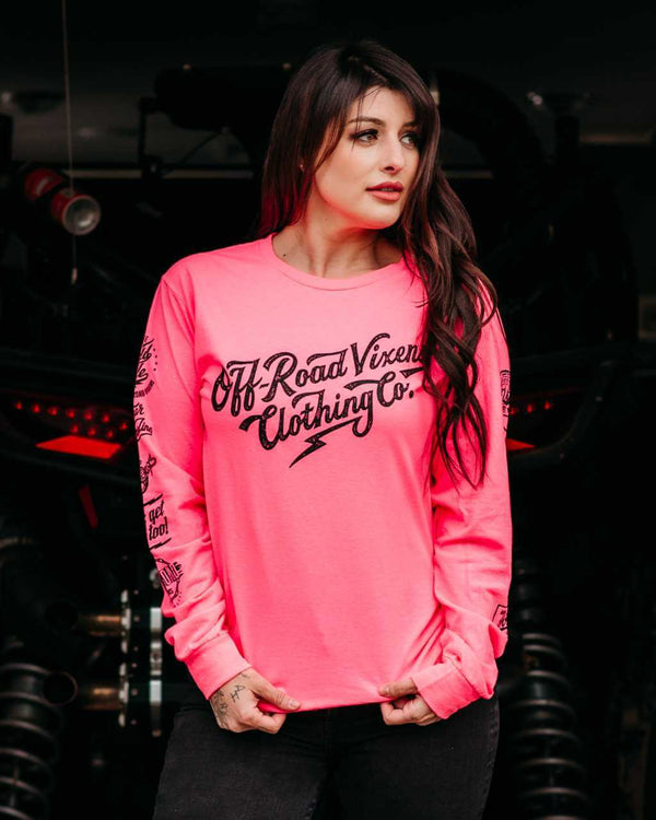 Rewind 2.0 Unisex Long Sleeve - OFF-ROAD VIXENS CLOTHING CO.