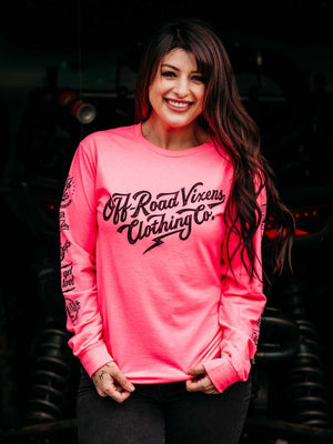Rewind 2.0 Unisex Long Sleeve - OFF-ROAD VIXENS CLOTHING CO.