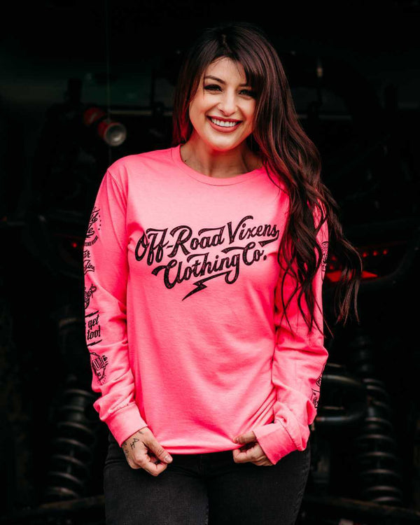 Rewind 2.0 Unisex Long Sleeve - OFF-ROAD VIXENS CLOTHING CO.