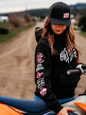 Rewind 2.0 Unisex Pullover Hoodie - OFF-ROAD VIXENS CLOTHING CO.