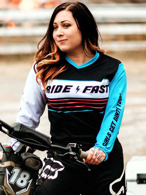Ride Fast Jersey - OFF-ROAD VIXENS CLOTHING CO.