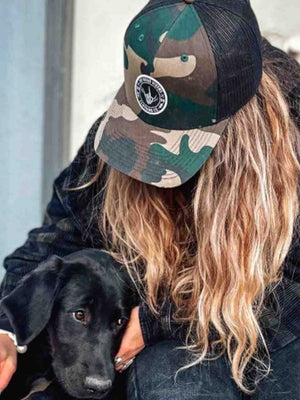 Be Epic Camo Trucker Hat - OFF-ROAD VIXENS CLOTHING CO.