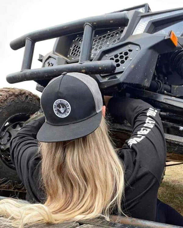 Be Epic Flatbill Trucker Hat - OFF-ROAD VIXENS CLOTHING CO.