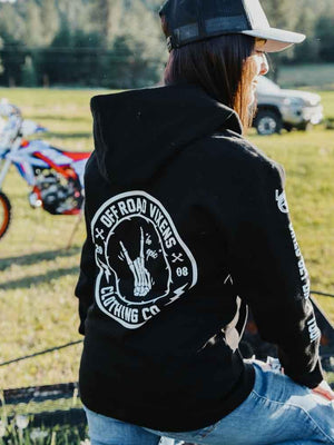 Be Epic Unisex Zip Up Hoodie - OFF-ROAD VIXENS CLOTHING CO.
