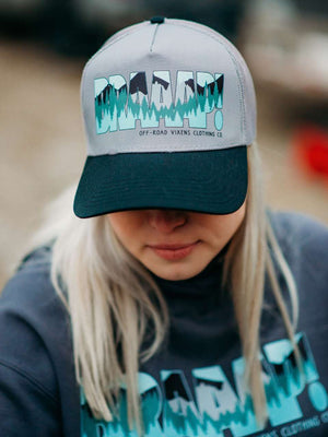 Braaap! Babe Trucker Hat - OFF-ROAD VIXENS CLOTHING CO.