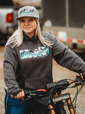 Braaap! Babe Unisex Pullover Hoodie - OFF-ROAD VIXENS CLOTHING CO.