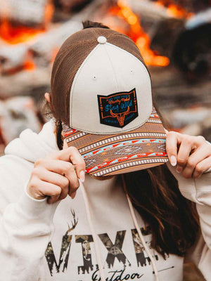 Country Rebel Trucker Hat - OFF-ROAD VIXENS CLOTHING CO.