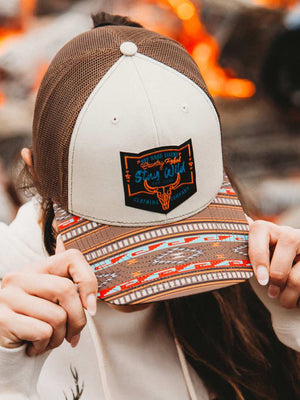 Country Rebel Trucker Hat - OFF-ROAD VIXENS CLOTHING CO.