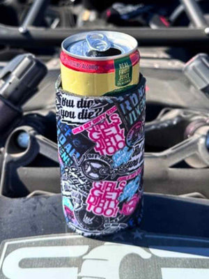 Graffiti Slim Can Koozie - OFF-ROAD VIXENS CLOTHING CO.