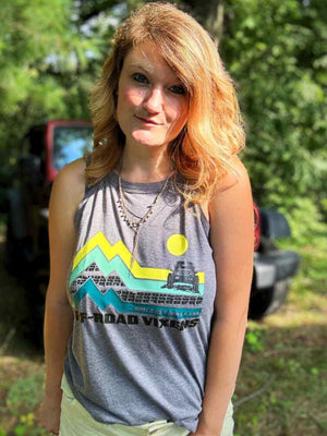 Jeep Adventure Rocker Tank - OFF-ROAD VIXENS CLOTHING CO.