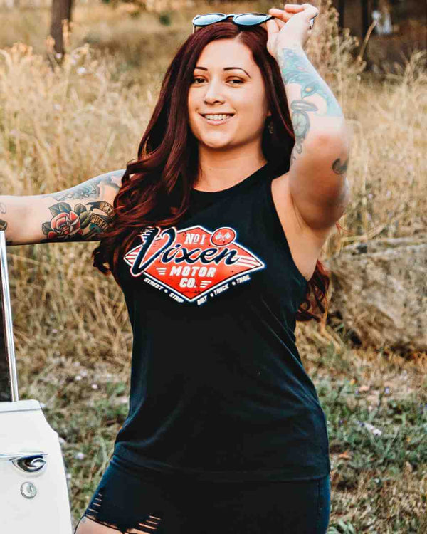 Motor Co. Racer Back Tank - OFF-ROAD VIXENS CLOTHING CO.