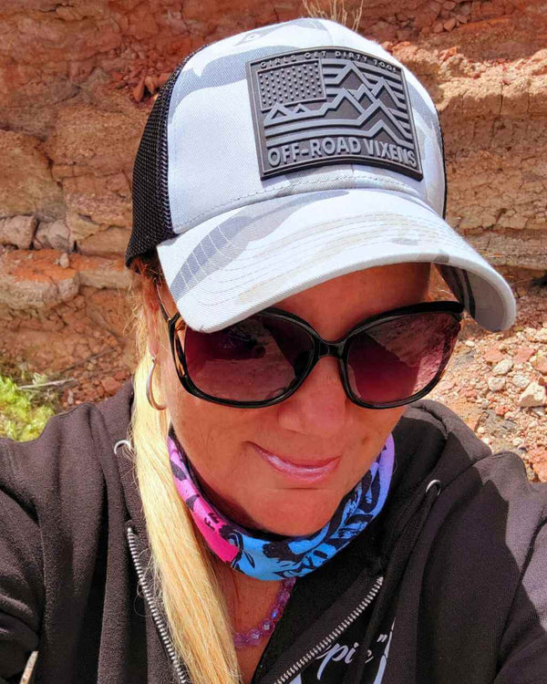 Ride Free Camo Trucker - OFF-ROAD VIXENS CLOTHING CO.