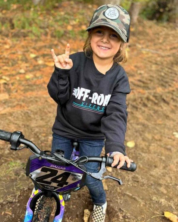 Tornado Low Profile Trucker Hat - Camo - OFF-ROAD VIXENS CLOTHING CO.