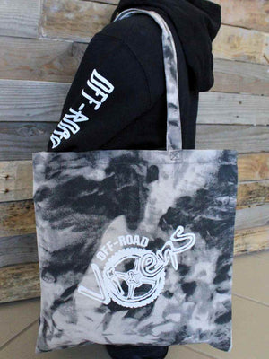 Vixen Outdoor Tie Dye Canvas Tote - Smoke - OFF-ROAD VIXENS CLOTHING CO.