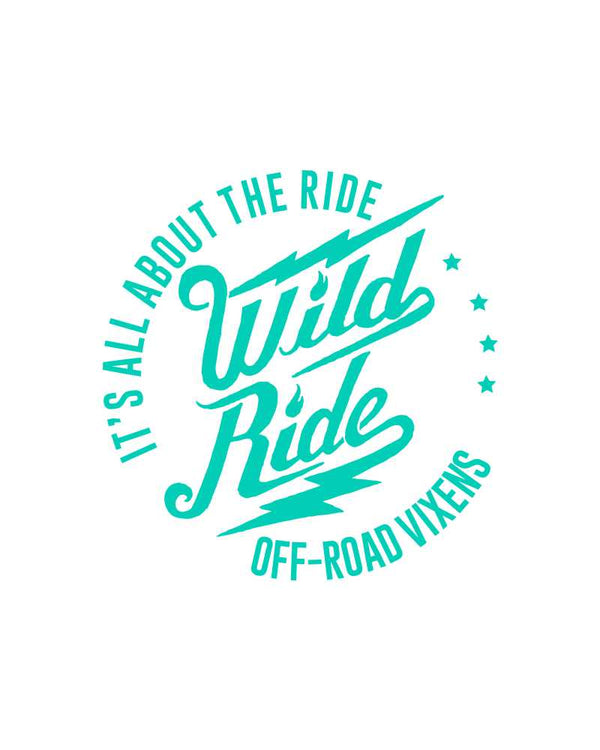 Wild Ride Decal 6" x 6" - OFF-ROAD VIXENS CLOTHING CO.