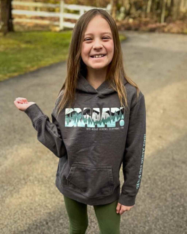 Youth Braaap Babe Hoodie - OFF-ROAD VIXENS CLOTHING CO.