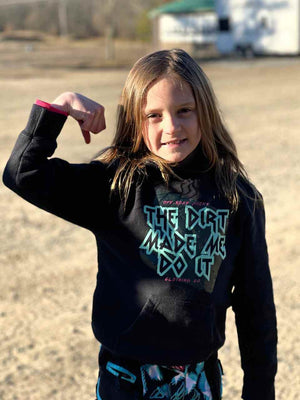 Youth Dirt Made Me Hoodie - OFF-ROAD VIXENS CLOTHING CO.