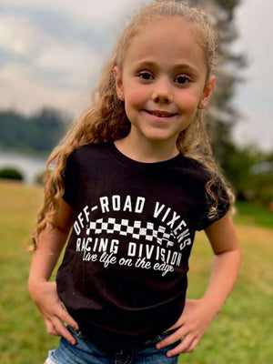 Youth Racing Division Tee - OFF-ROAD VIXENS CLOTHING CO.