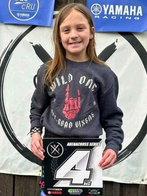 Youth Wild One Crewneck - OFF-ROAD VIXENS CLOTHING CO.